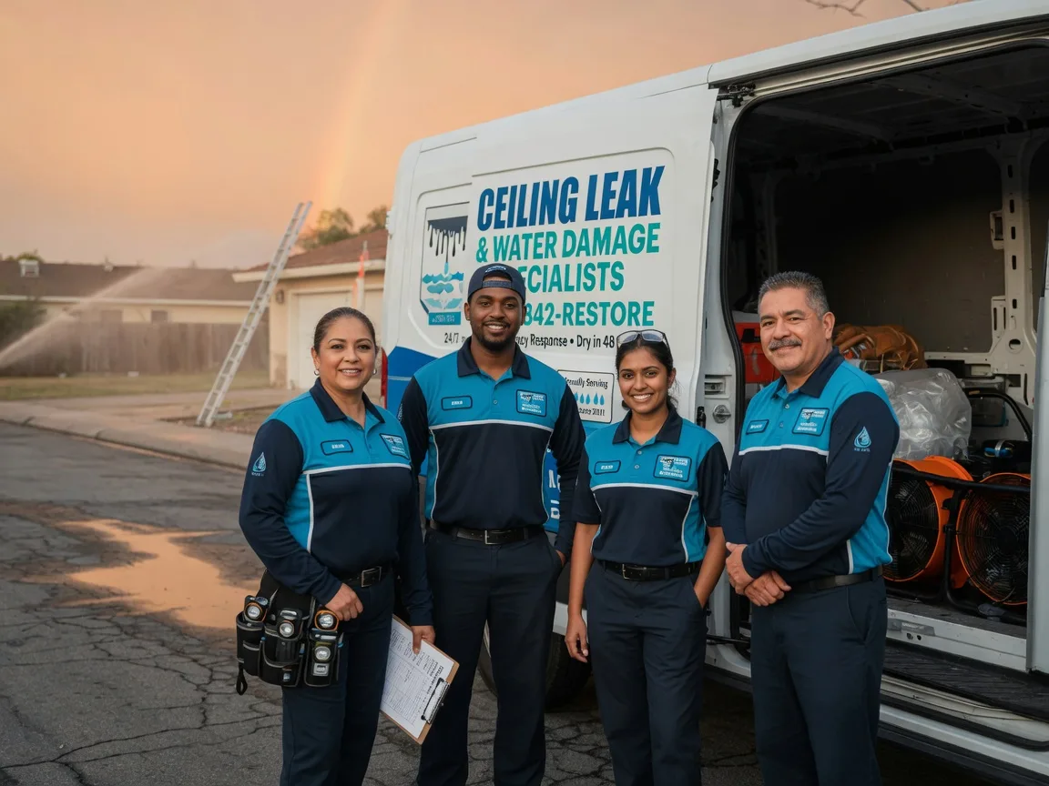 Ceiling Leak Cleanup company in Huntsville, OH