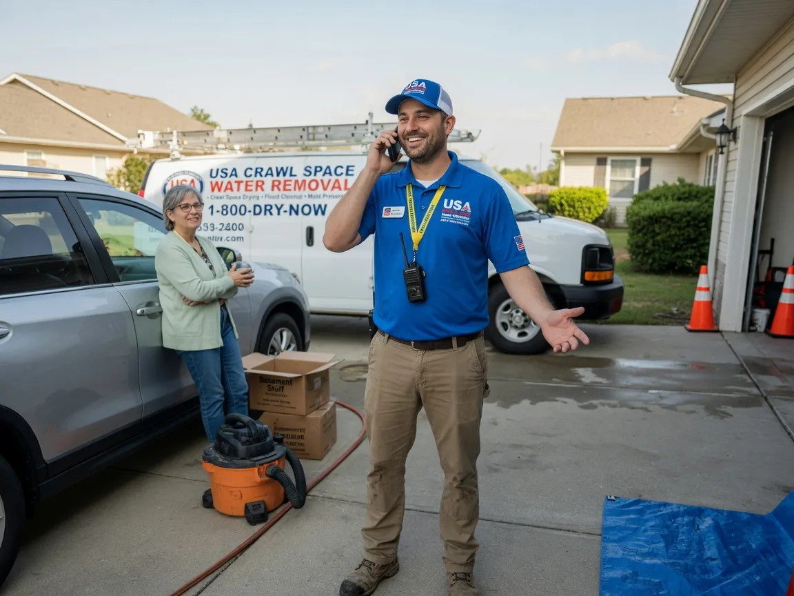 Crawl Space Water Removal Huntsville, OH FAQs